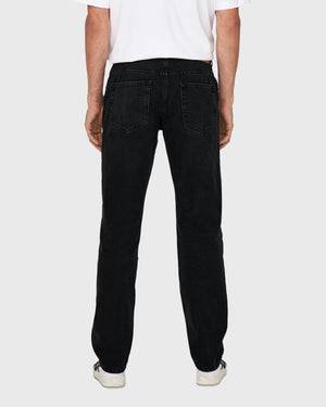 Jean Edge Straight 6985 Noir