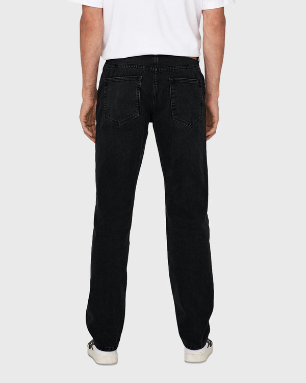 Jean Edge Straight 6985 Noir