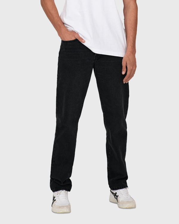 Jean Edge Straight 6985 Noir