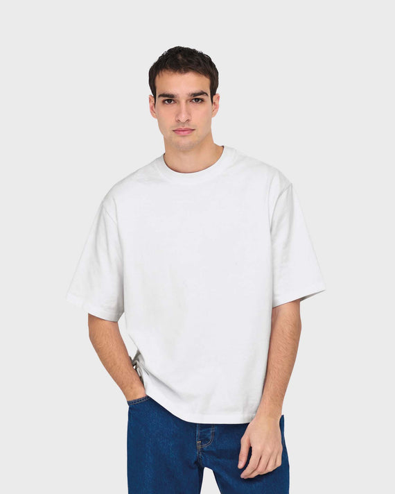 Millenium Oversized T-shirt Wit