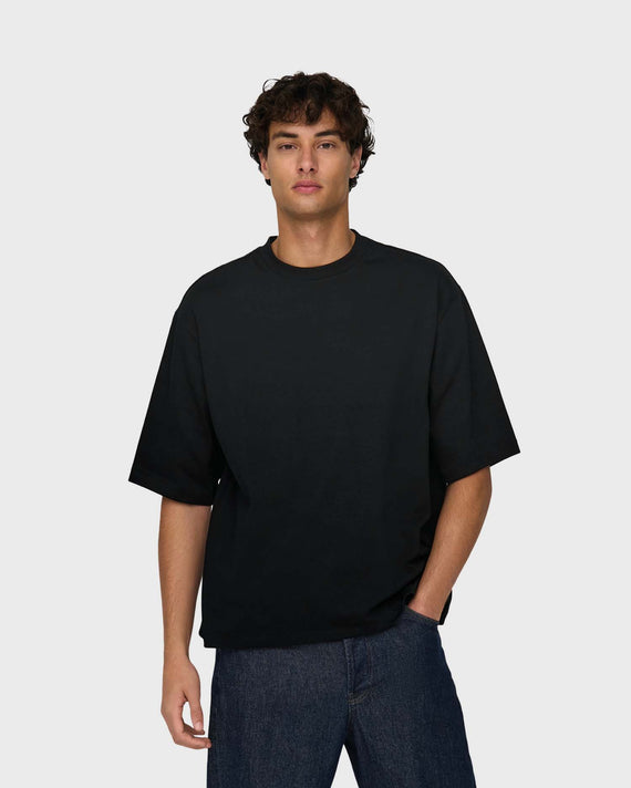 Only & Sons Millenium Oversized T-shirt Zwart