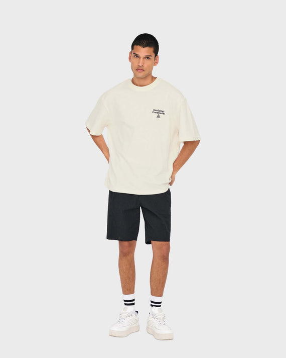 Only & Sons Pasadena Oversized T-shirt Wit