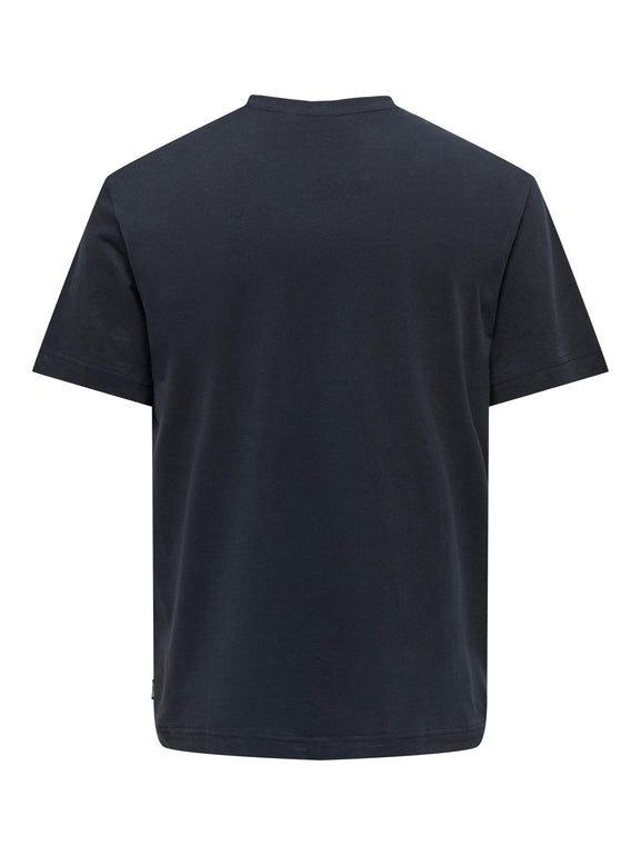 Carl Chase Mountain T-Shirt Navy
