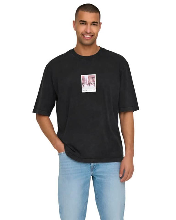 Ray Übergroßes T-Shirt