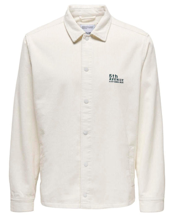 Tyler 8W Cord Overshirt