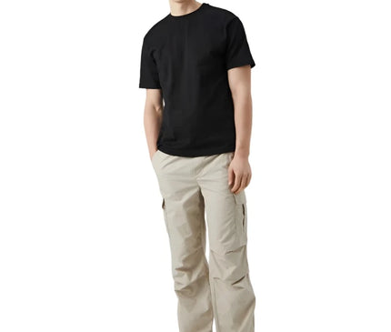 Only-&-Sons-Fred-Loose-Cargo-Pants-Beige-Model-voorkant