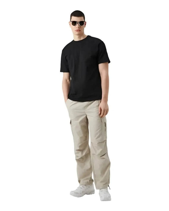 Only-&-Sons-Fred-Loose-Cargo-Pants-Beige-Model-voorkant