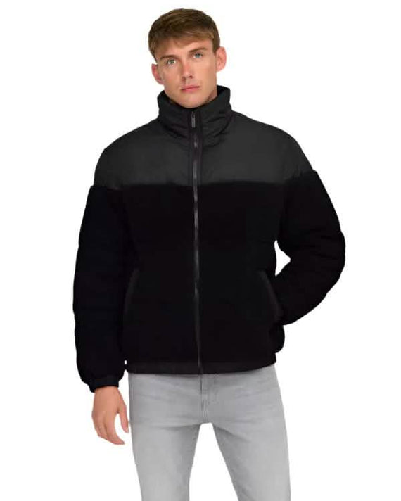 Only_SonsEliSherpaPufferJasZwartvoorkantmodel