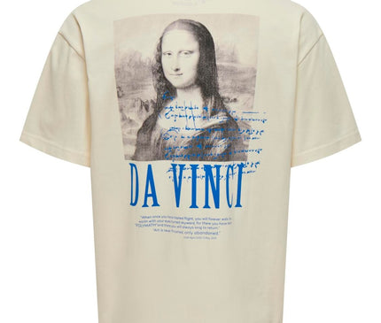 Only & Sons Vinci Backprint T-Shirt Off-White 