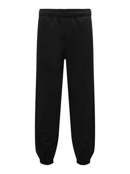 Only & Sons Dan Life Relaxed Joggingbroek Zwart