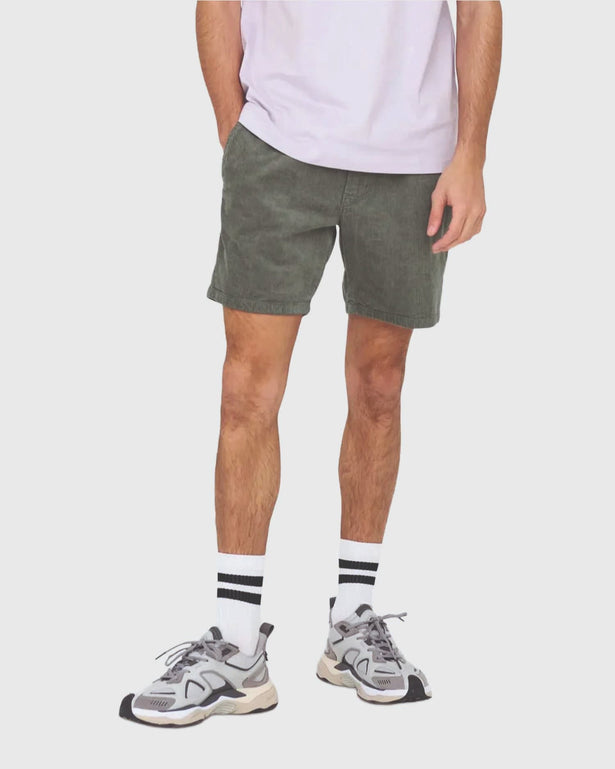 Only &amp; Sons Tel Corduroy Short Groen cu 