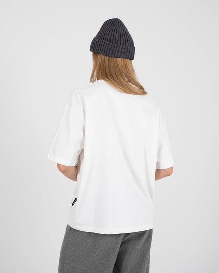 Prohibited Oversized T-shirt Gebroken Wit