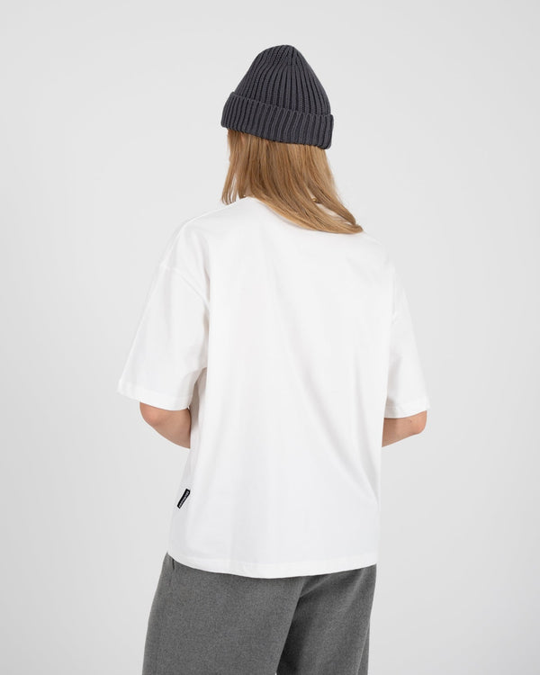 Prohibited Oversized T-shirt Gebroken Wit