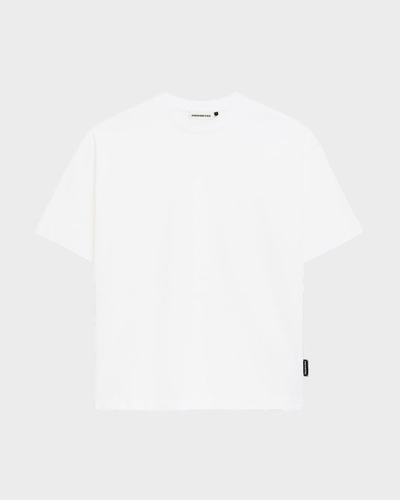 Prohibited Oversized T-shirt Gebroken Wit