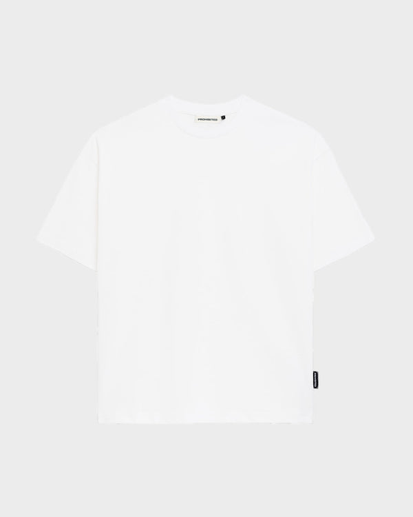 Prohibited Oversized T-shirt Gebroken Wit