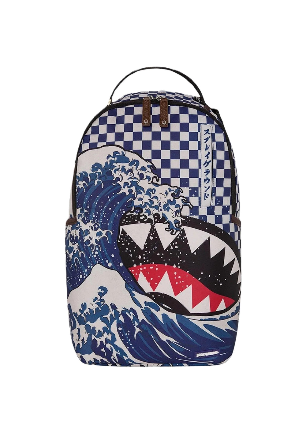 Sprayground Ichimatsu-Moyo Camokawa DLX-Cotton Rugzak Blauw