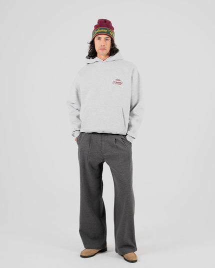 Prohibited PB Leaf Hoodie Grijs Melange