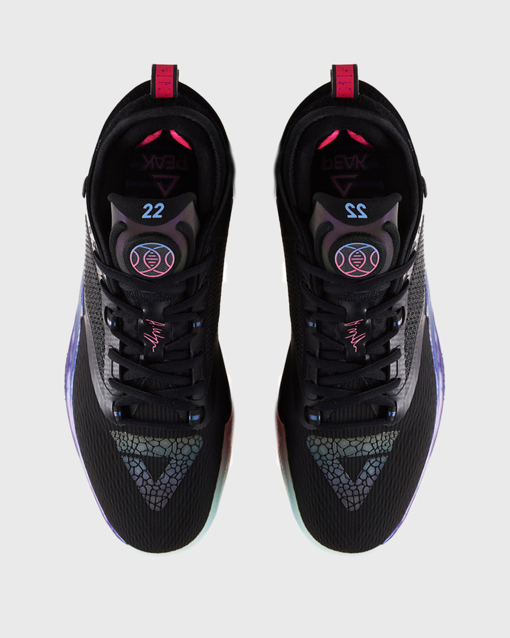 Peak Andrew Wiggins 2 Basketbalschoen Zwart