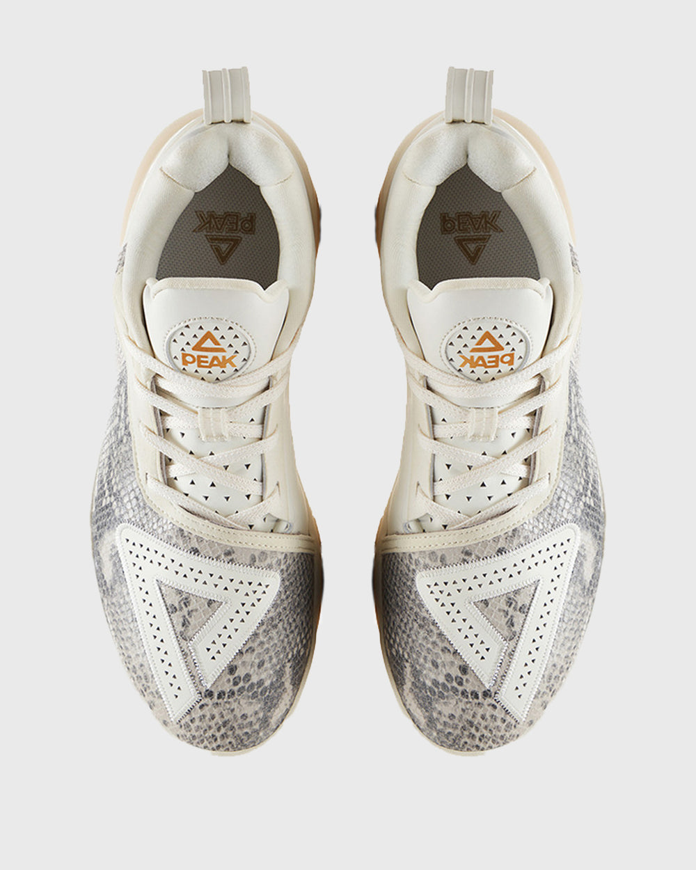 Peak Taichi Big Triangle 3 Basketbalschoen Off White