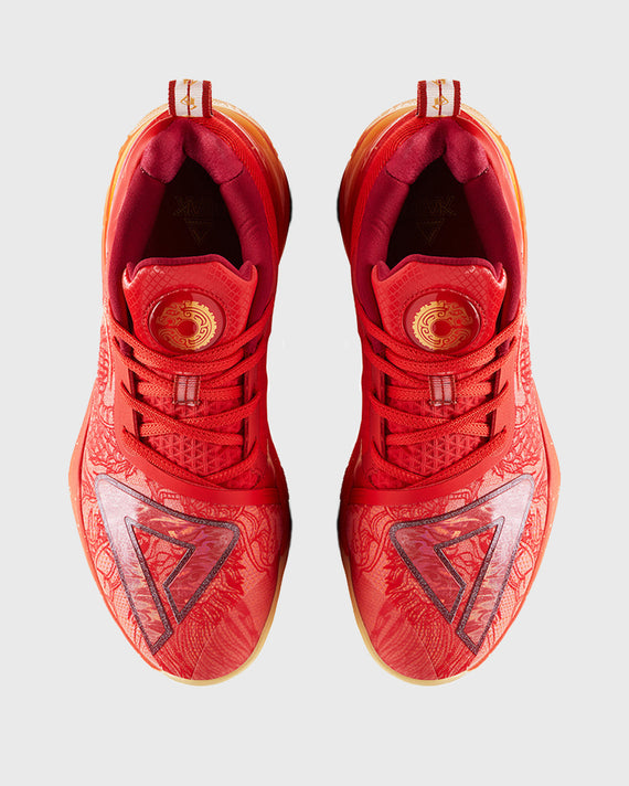 Peak Taichi Big Triangle 3 Basketbalschoen Rood