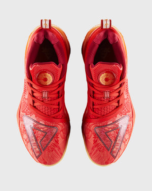 Peak Taichi Big Triangle 3 Basketbalschoen Rood