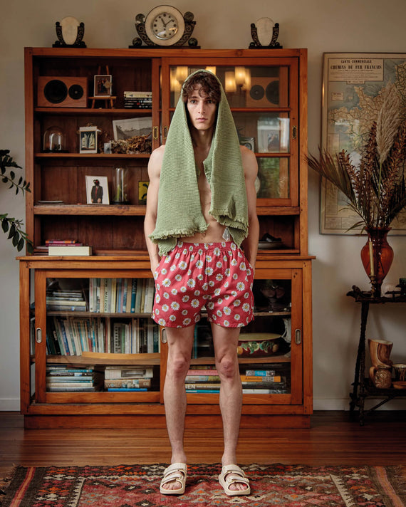 2 Pack Flowers Boxers