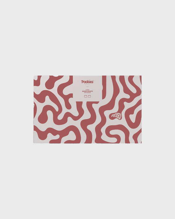 2 Pack Swirls Boxers