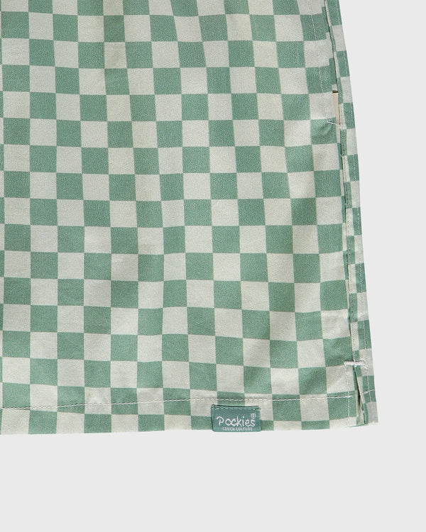 Green Checkered Boxer
