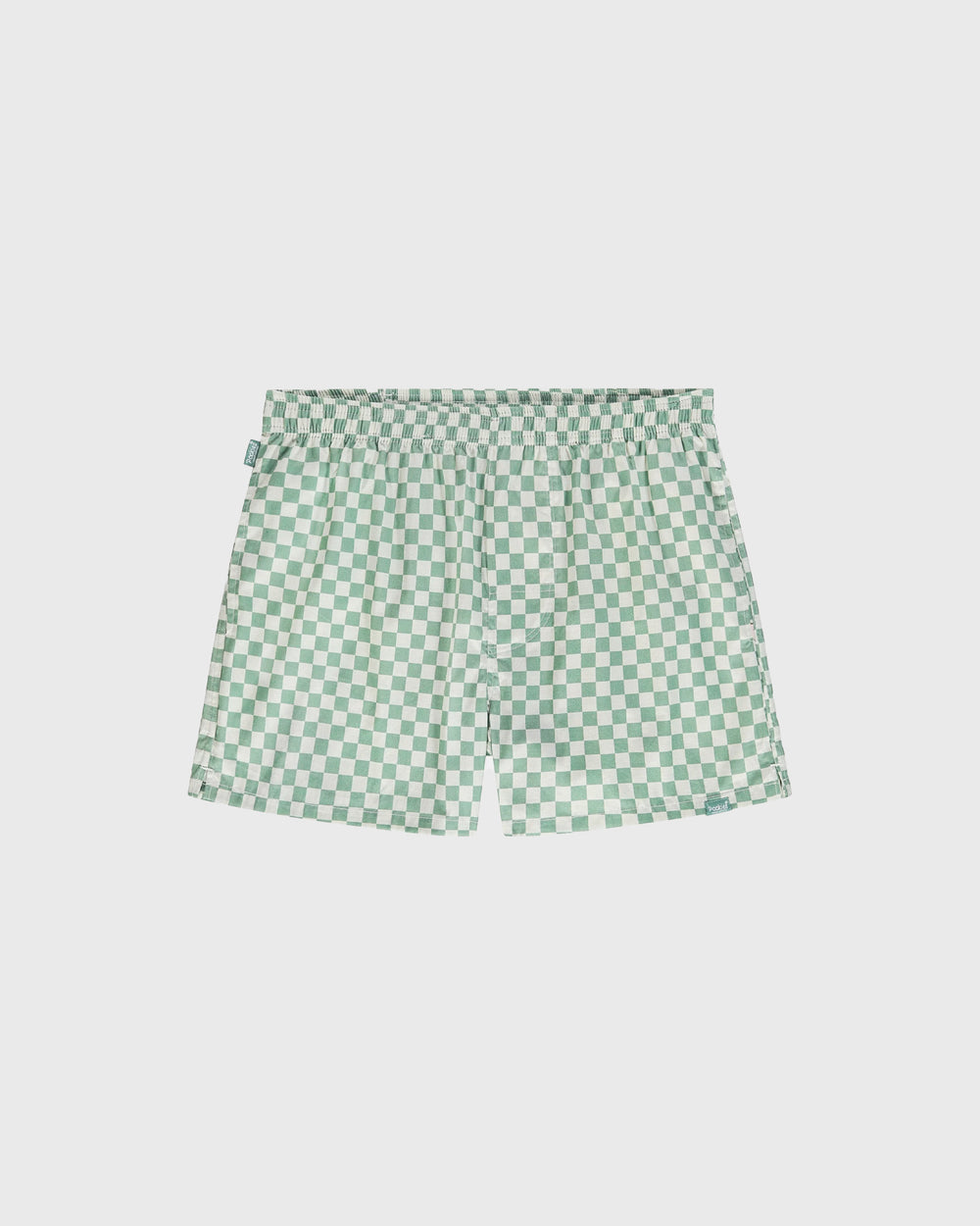 Green Checkered Boxer