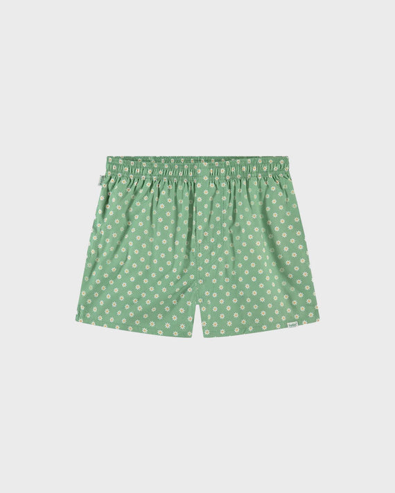 Pockies Green Daisy Boxer