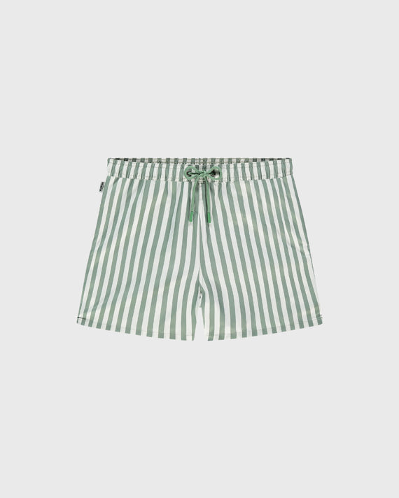 Pockies Shorties Zwembroek Groen Gestreept