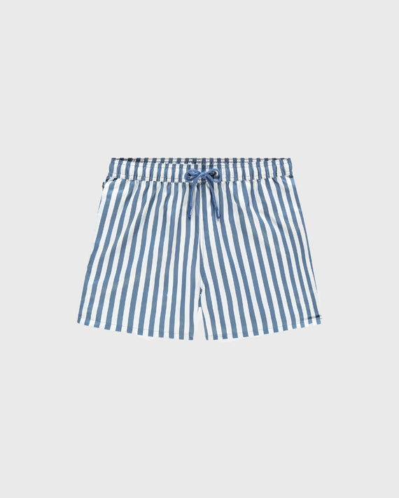 Pockies Shorties Zwembroek Lichtblauw Gestreept