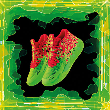 Puma MB.01 Thermal Basketbalschoen Groen