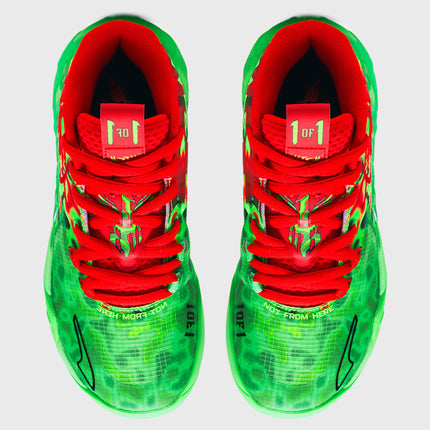 Puma MB.01 Thermal Basketbalschoen Groen JR