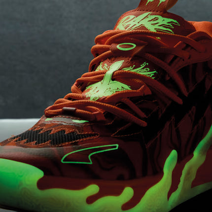 Puma MB.03 Halloween Basketbalschoen Oranje