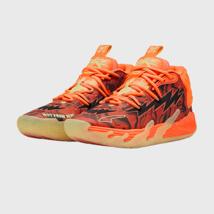 Puma MB.03 Halloween Basketbalschoen Oranje