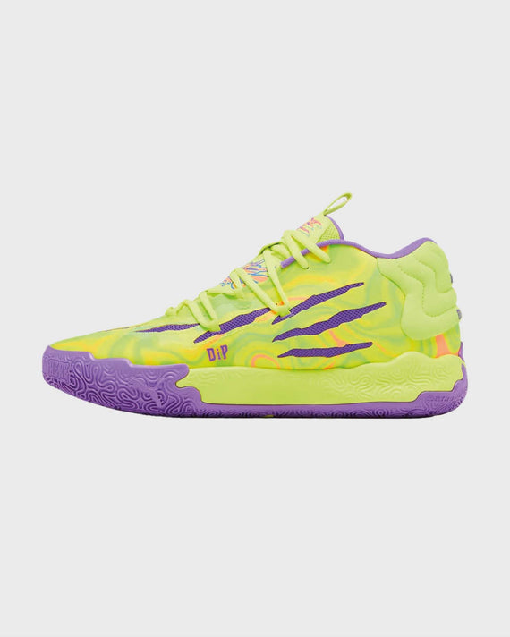 Puma MB.03 Spark Basketbalschoen Geel