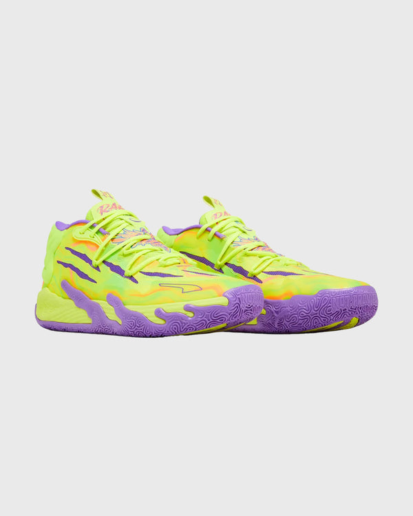 Puma MB.03 Spark Basketbalschoen Geel