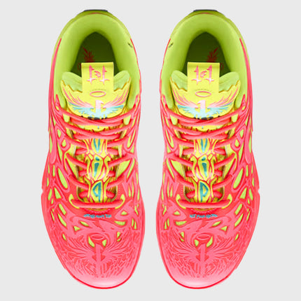 Puma MB.04 1Love Basketbalschoen Geel/Roze