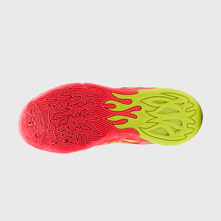 Puma MB.04 1Love Basketbalschoen Geel/Roze