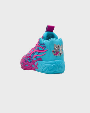 Puma MB.04 DIP Basketbalschoen Roze/Blauw