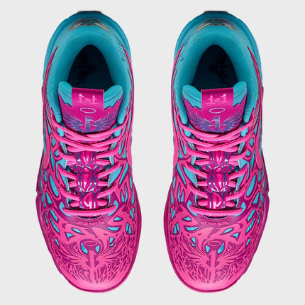 Puma MB.04 DIP Basketbalschoen Roze/Blauw