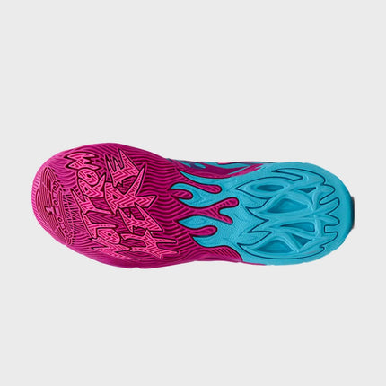 Puma MB.04 DIP Basketbalschoen Roze/Blauw