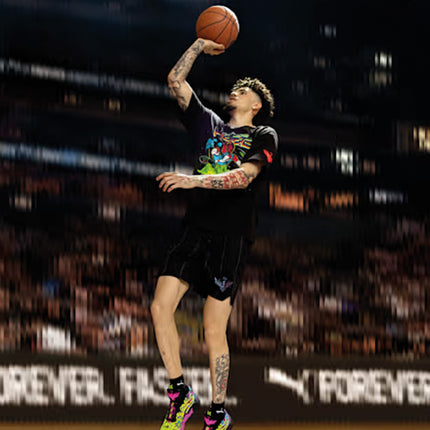 Puma MB.04 1Love Basketbalschoen Zwart