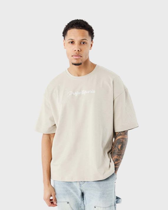 Project X Paris Cactus T-shirt Beige