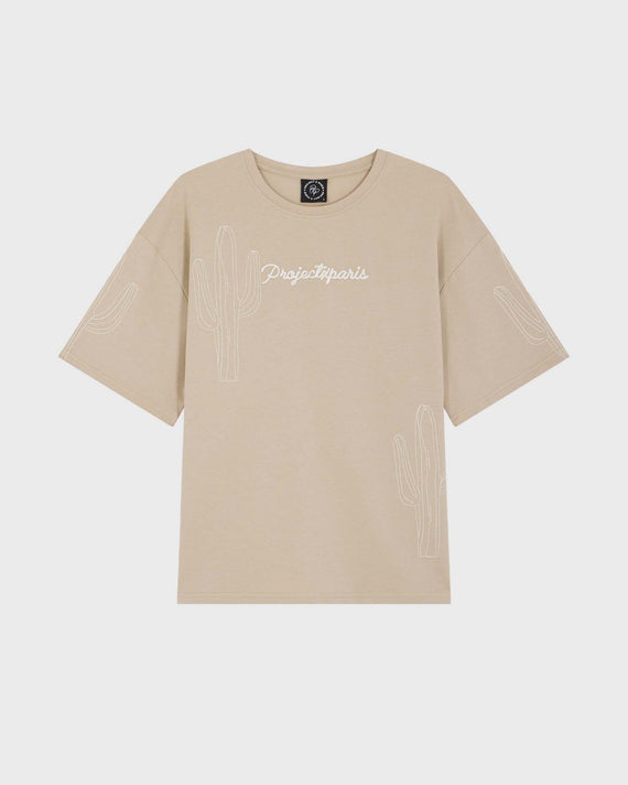 Project X Paris Cactus T-shirt Beige
