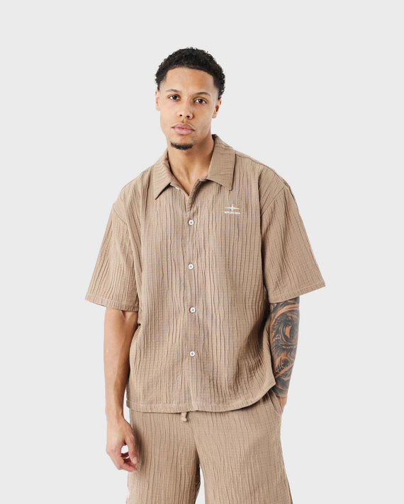 Project X Paris Casual Overhemd Bruin