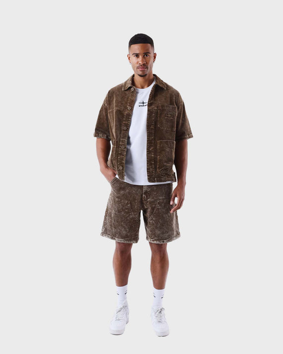 Project X Paris Corduroy Short Bruin