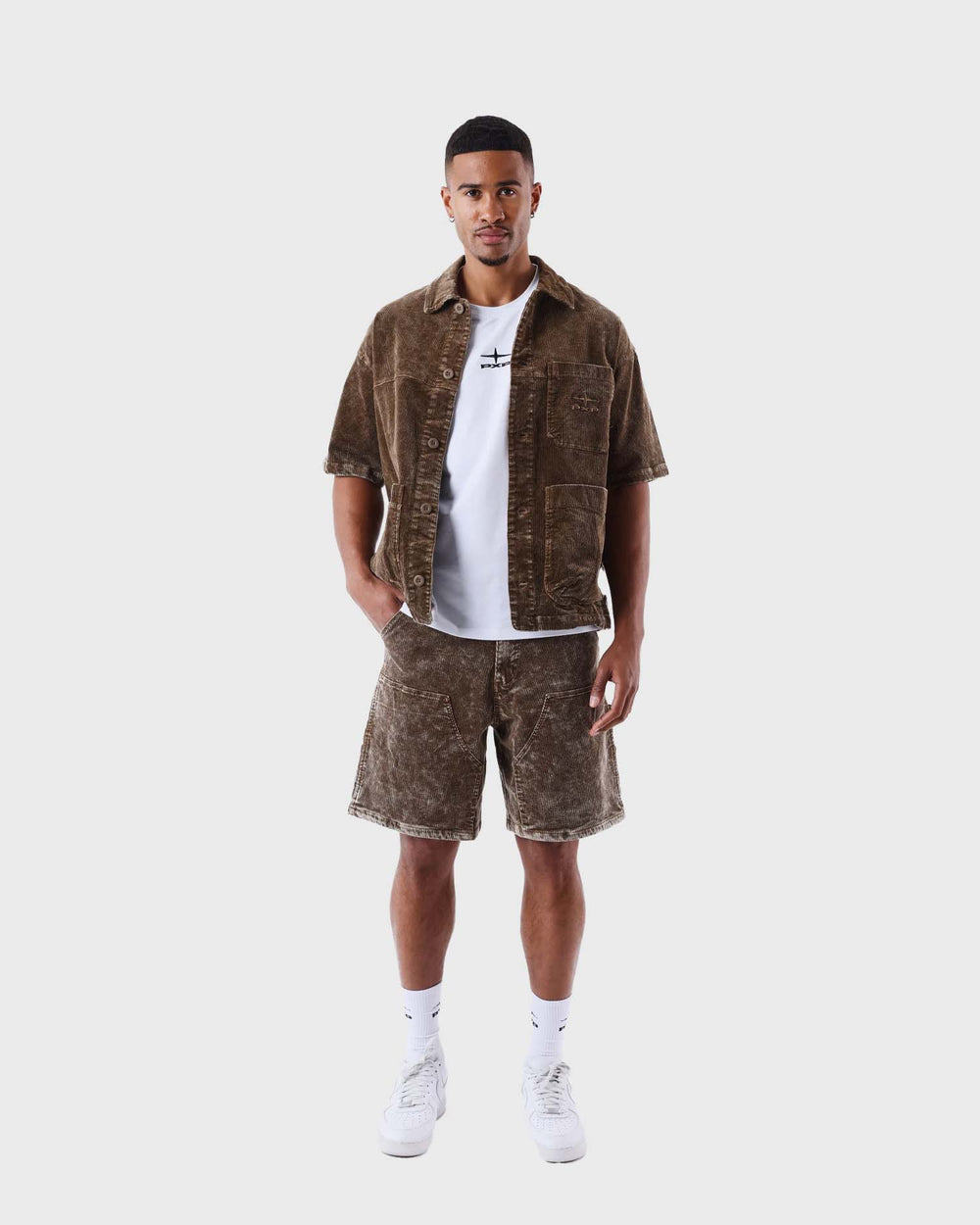 Project X Paris Corduroy Short Bruin
