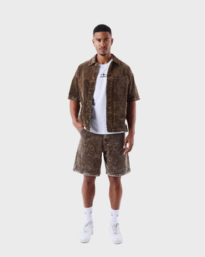 Project X Paris Corduroy Short Bruin